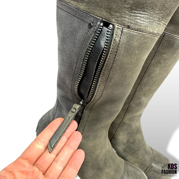 Sorel “Addington” Tall Dark Grey/Black Waterproof Boots 8 - Picture 10 of 15